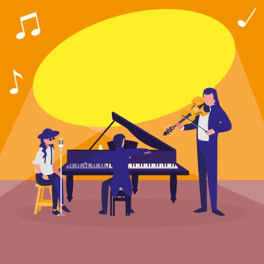 şarkıcı ve müzisyen grup karakter