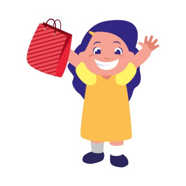 hediye kutusu kutlama ile mutlu kız