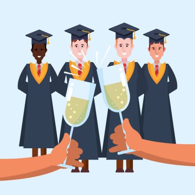 Mezuniyet okul kutlama