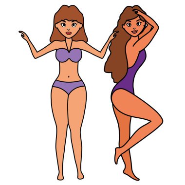 Mayo ile güzel kadınlar