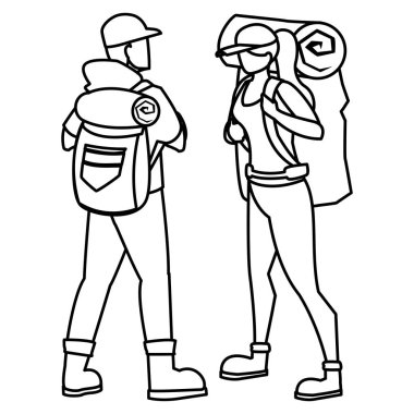 maceracı çiftle seyahat çantası