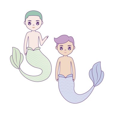 Deniz kızları erkek karakter grubu