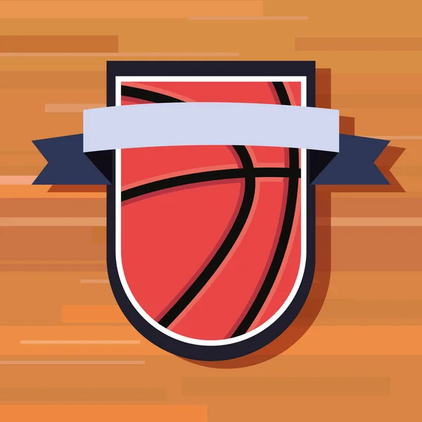 Basquete design desportivo — Vetor de Stock