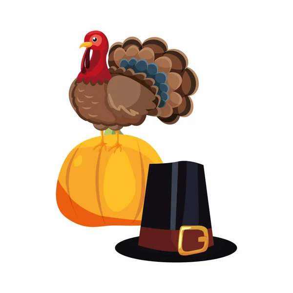 Happy thanksgiving świętować — Wektor stockowy