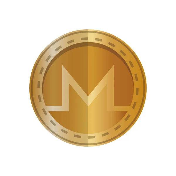 Commerce électronique avec monero — Image vectorielle