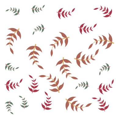 dalları yeşillik dekorasyon arka plan