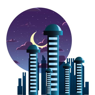 fütüristik bina cityscape kentsel modern