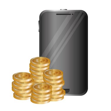 yığın sanal sikkeleri nem ile smartphone