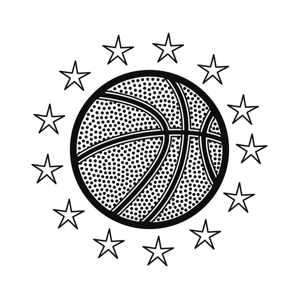 Basket sport design — Stock vektor