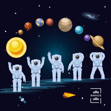Astronotlar boşluk karakterleri