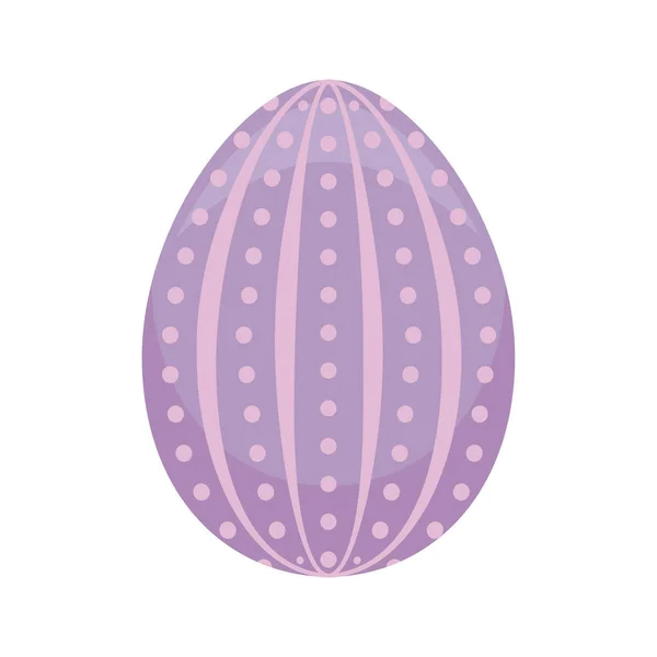 Huevo decorado de Pascua — Vector de stock