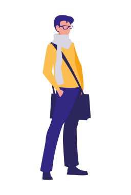 genç çocuk öğrenci modelleme