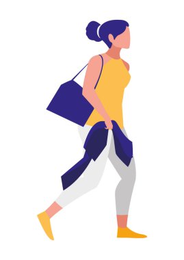 güzel bir kadınla poz modelleme