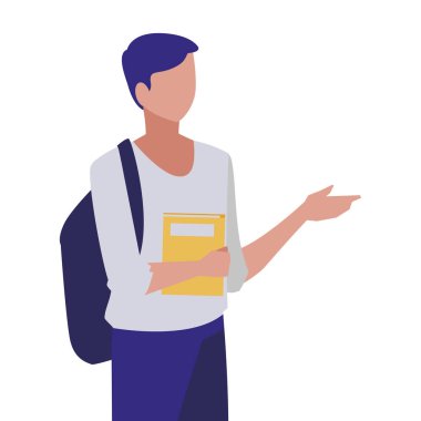 genç çocuk öğrenci modelleme