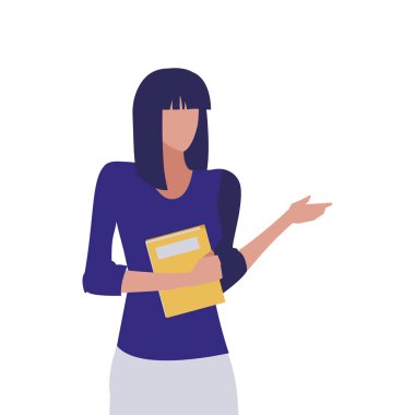 genç kız öğrenci modelleme