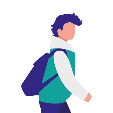 poz modelleme ile genç adam