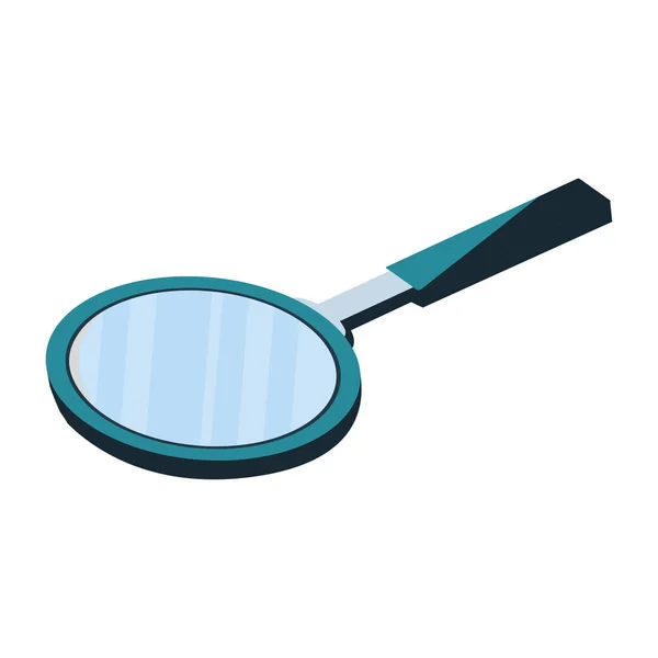 Search magnifying glass icon — Stock Vector