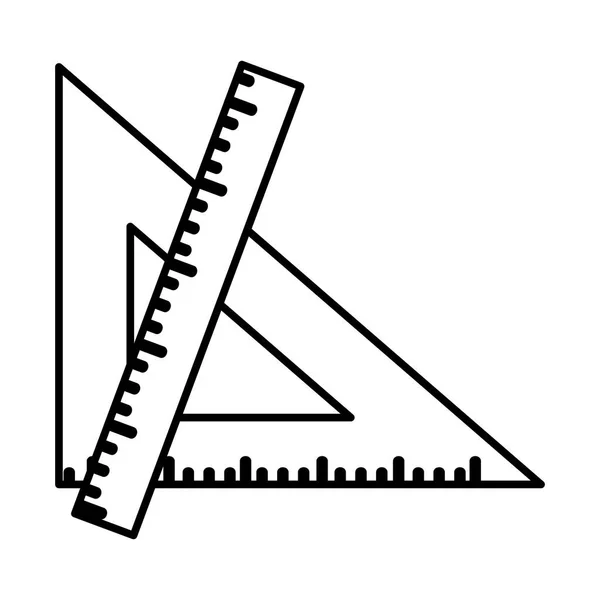 School regel levering pictogram — Stockvector