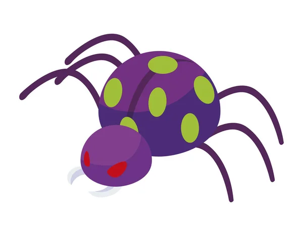 Bug cyber atack icono — Vector de stock