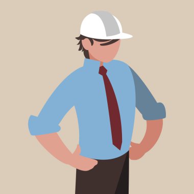 kask ile zarif mühendisi