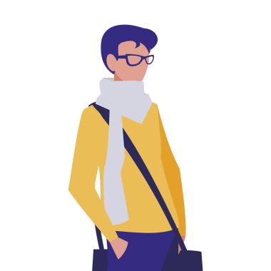 genç çocuk öğrenci modelleme