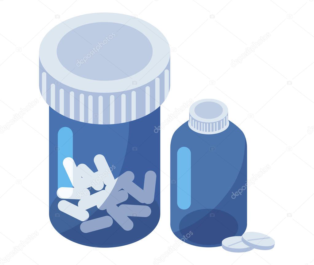 medicine pot drugs with pills