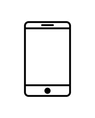 Smartphone aygıtı izole simgesi