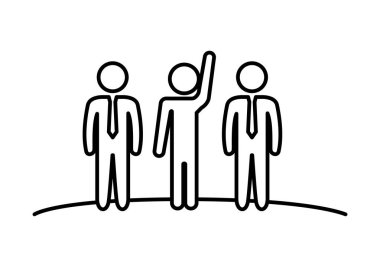 Grup çalışması insanlar kutlama