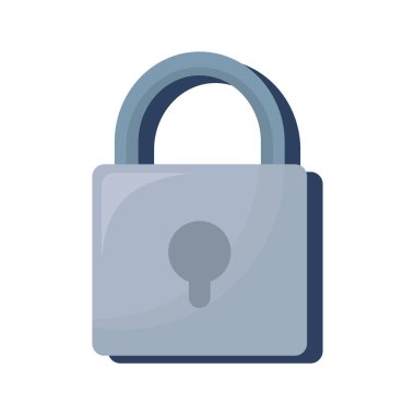 güvenli güvenli asma kilit simgesi