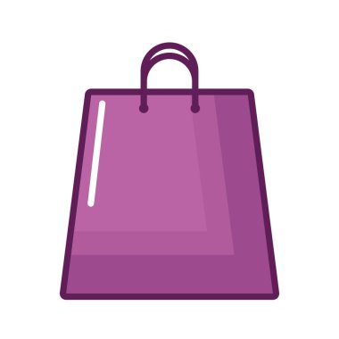 alışveriş çantası izole simgesi