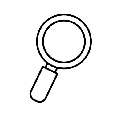 Arama büyüteç simgesini