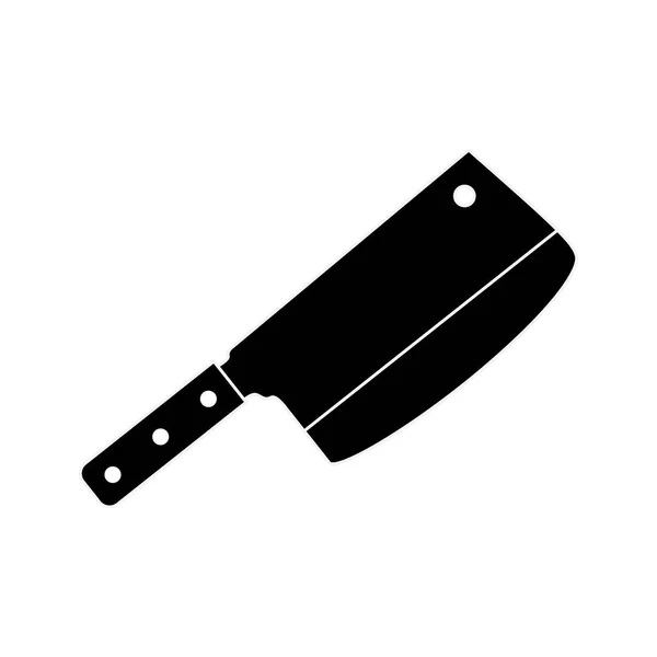 Kitchen ax cutlery icon — Stock Vector