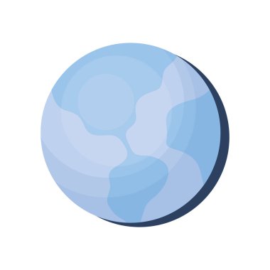 Earth gezegen okul simgesini