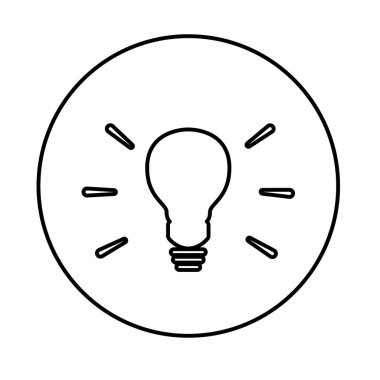 ampul ışık fikir simgesi