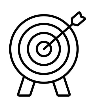 ok simgesine sahip hedef