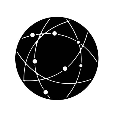 küre gezegen tarayıcı simgesi