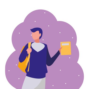 genç çocuk öğrenci modelleme