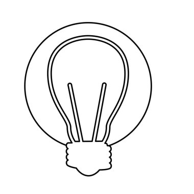 ampul ışık fikir simgesi
