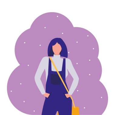 genç kız öğrenci modelleme