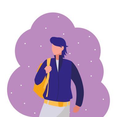 genç çocuk öğrenci modelleme