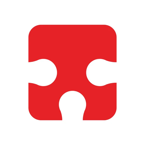 Puzzle pezzo — Vettoriale Stock