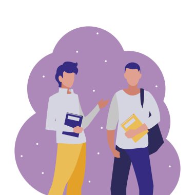 genç erkek öğrenciler modelleme