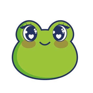 sevimli kurbağa sevimli karakter