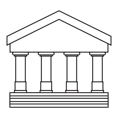 banka binası simgesi