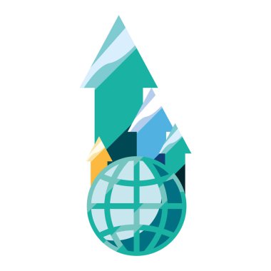 oklar yukarı finans dünyası