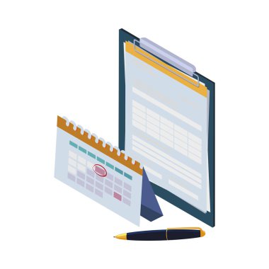 küme office simgeleri ile denetim listesi panosu