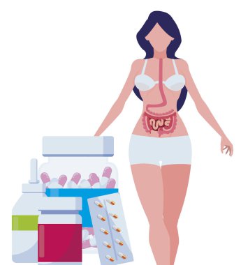 sindirim sistemi ve ilaçlar kadın anatomisi