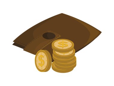 paraları dolar ile cüzdan