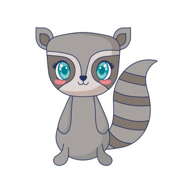 şirin Rakun sevimli karakter