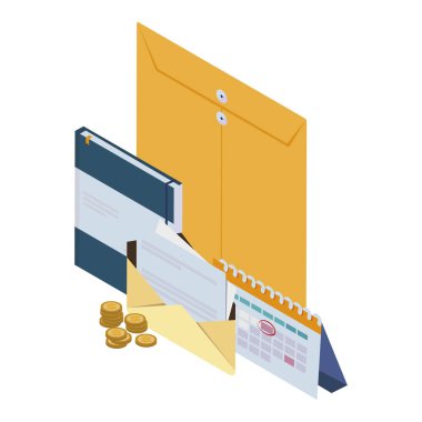 Zarf office simgeleri ile